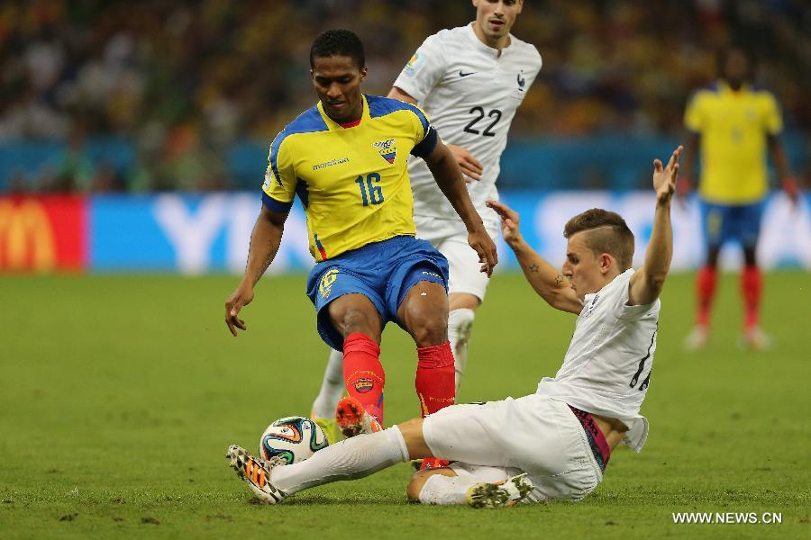 Mondial 2014/Groupe E: Les bleus qualifiés pour les 8e de finale