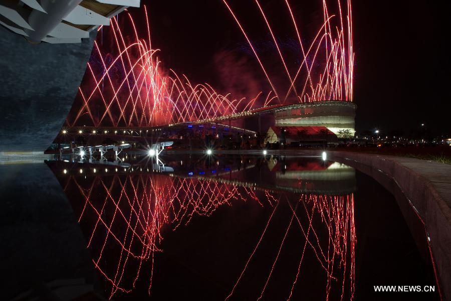 EN IMAGES: Cérémonie d'ouverture des 17e Jeux asiatiques d’Incheon en 2014