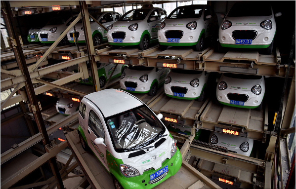 C’est en vogue : louer une voiture électrique à Hangzhou