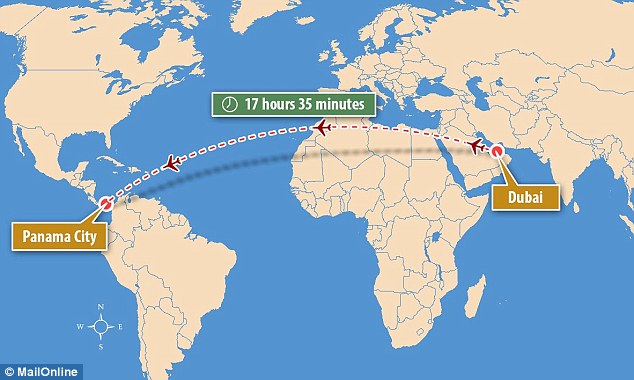 Emirates va lancer le vol sans escale le plus long du monde entre Duba? et Panama