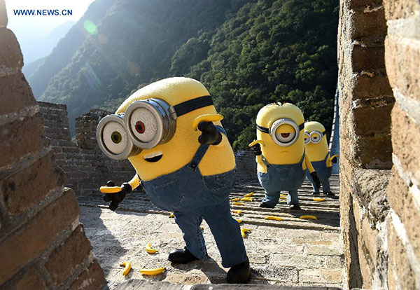 Les Minions à la conquête de la Grande Muraille