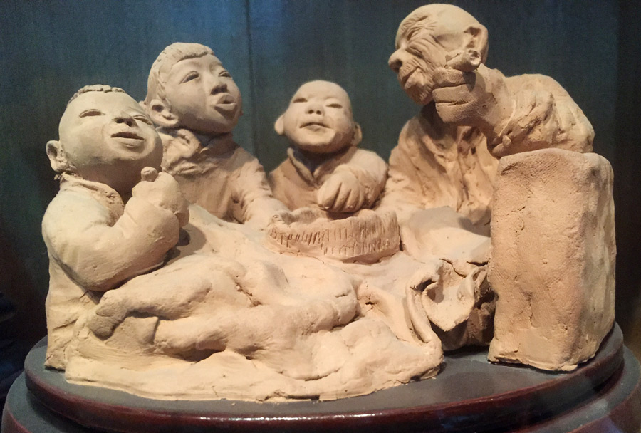 Art folklorique : des figurines d’argile d’un artiste de l’ouest de la Chine