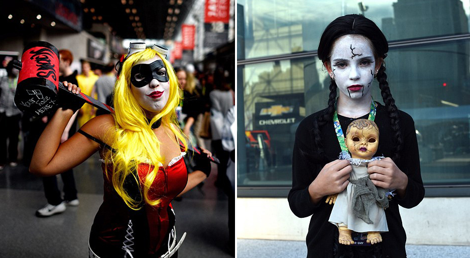 Réunion de zombies et de super-héros pour l’ouverture de la Comic Con 2015 de New York