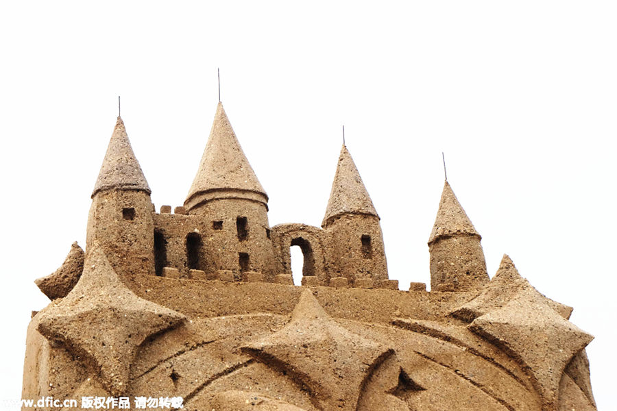 Des sculptures de sable en vedette dans le Hunan