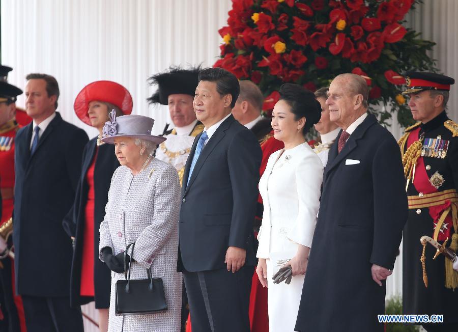 Le Royaume-Uni organise un accueil royal pour le président chinois en visite d'Etat