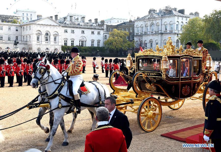 Le Royaume-Uni organise un accueil royal pour le président chinois en visite d'Etat