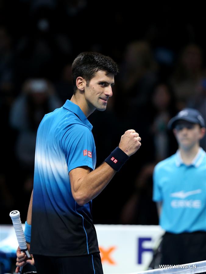 Tennis: Djokovic remporte son 4e Masters d'affilée en battant Federer