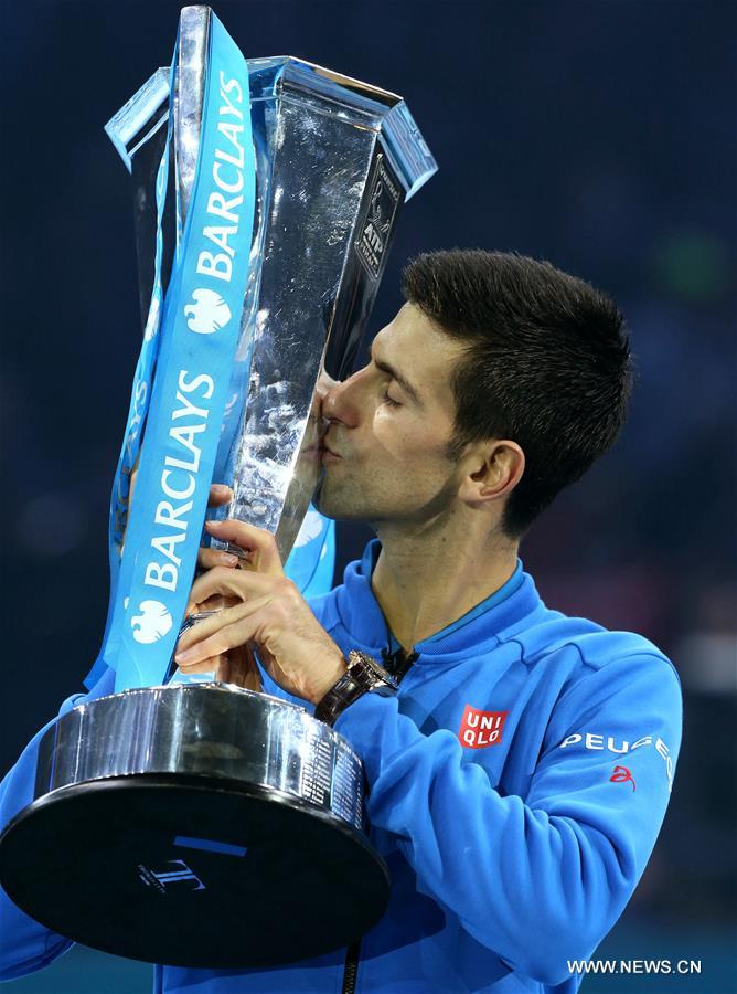 Tennis: Djokovic remporte son 4e Masters d'affilée en battant Federer