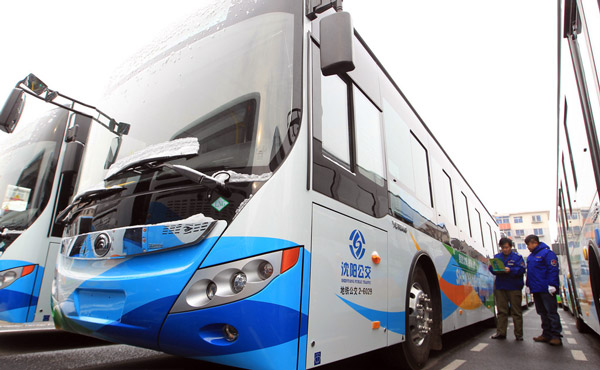 Des bus hybrides sur les routes de Shenyang