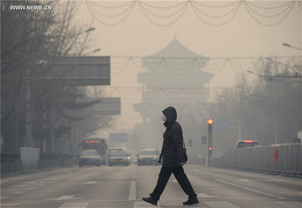 Pollution de l’air : alerte bleue à Beijing