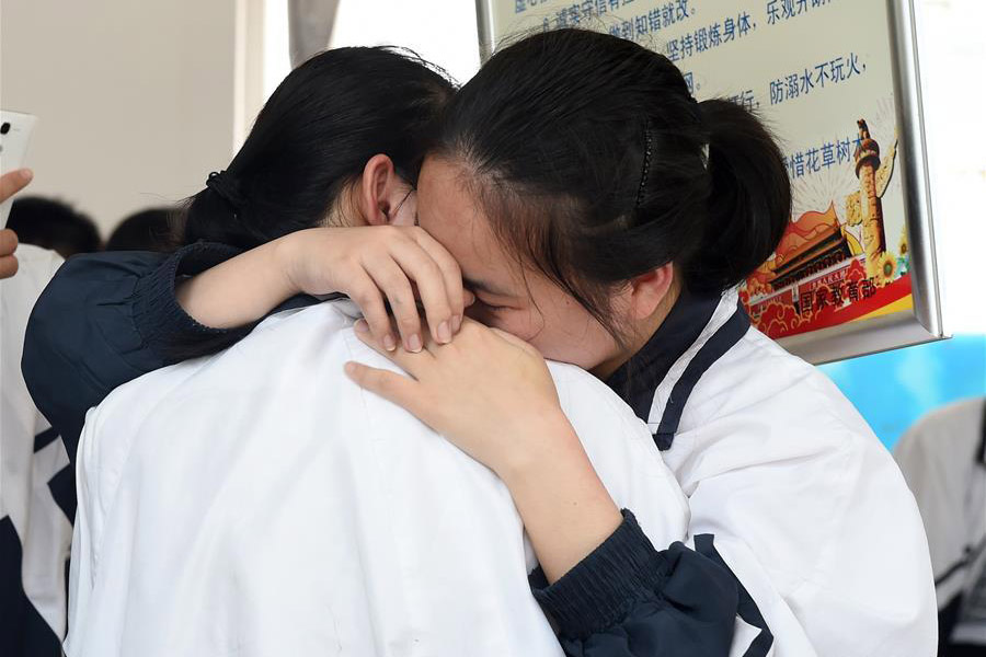 Des adieux, avant l'incontournable Gaokao