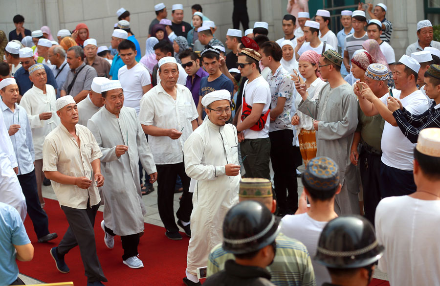 Fin du Ramadan à Beijing