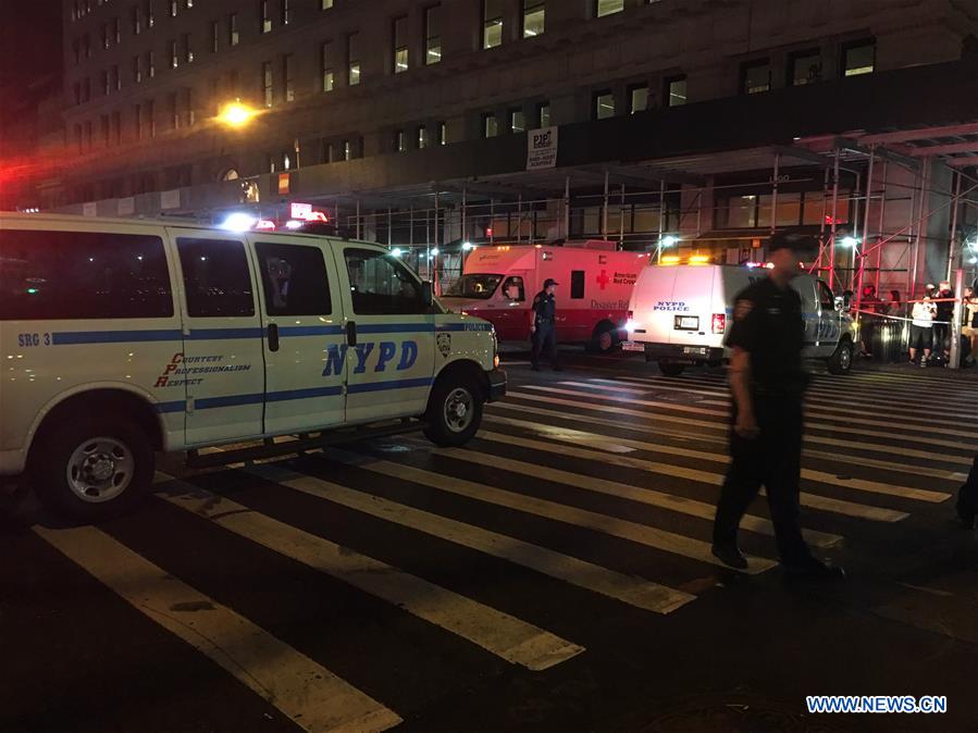 Vingt-cinq blessés dans une explosion à New York 