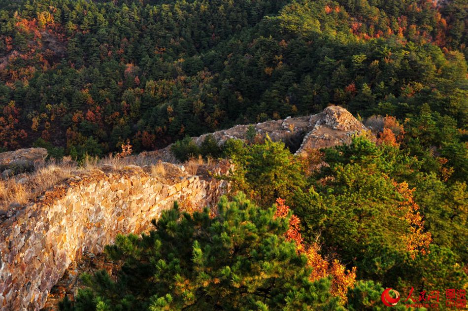 Fin d’automne sur la Grande Muraille 