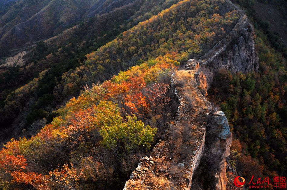 Fin d’automne sur la Grande Muraille 