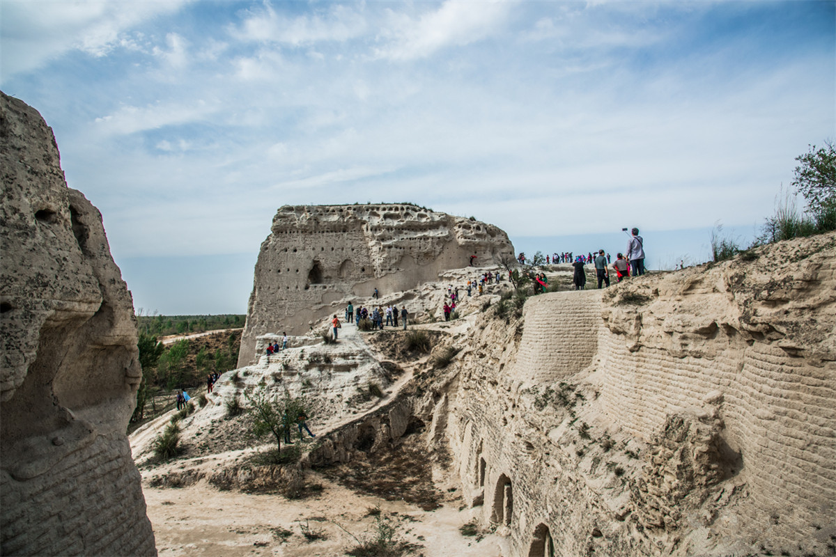 Tongwancheng, ancienne capitale des Xiongnu