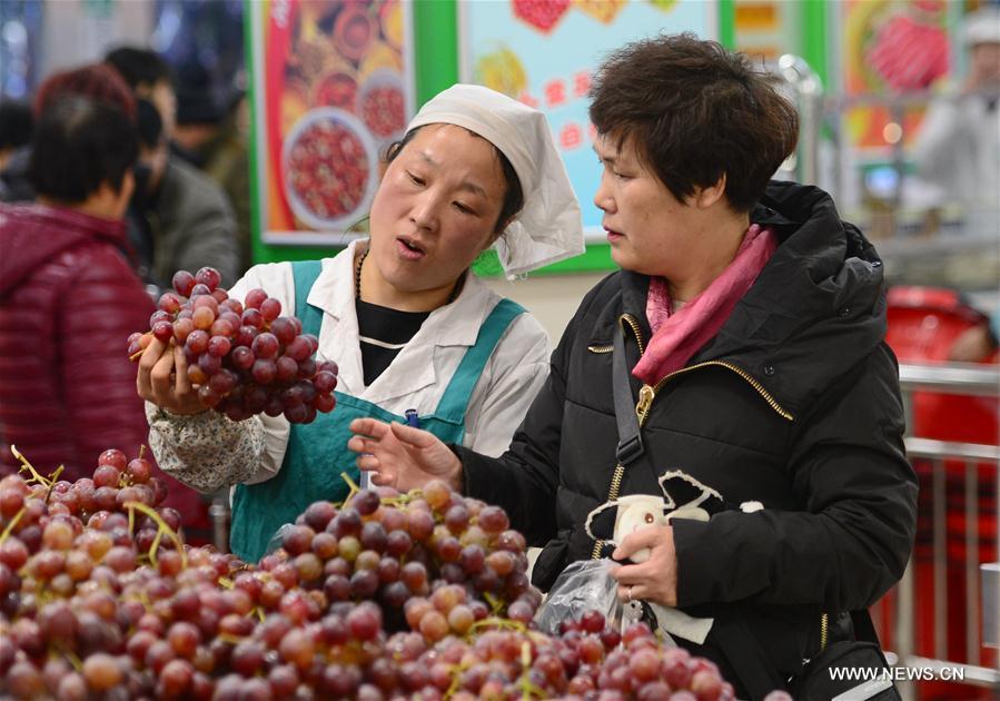 Chine : l'IPC en hausse de 2,3% en novembre