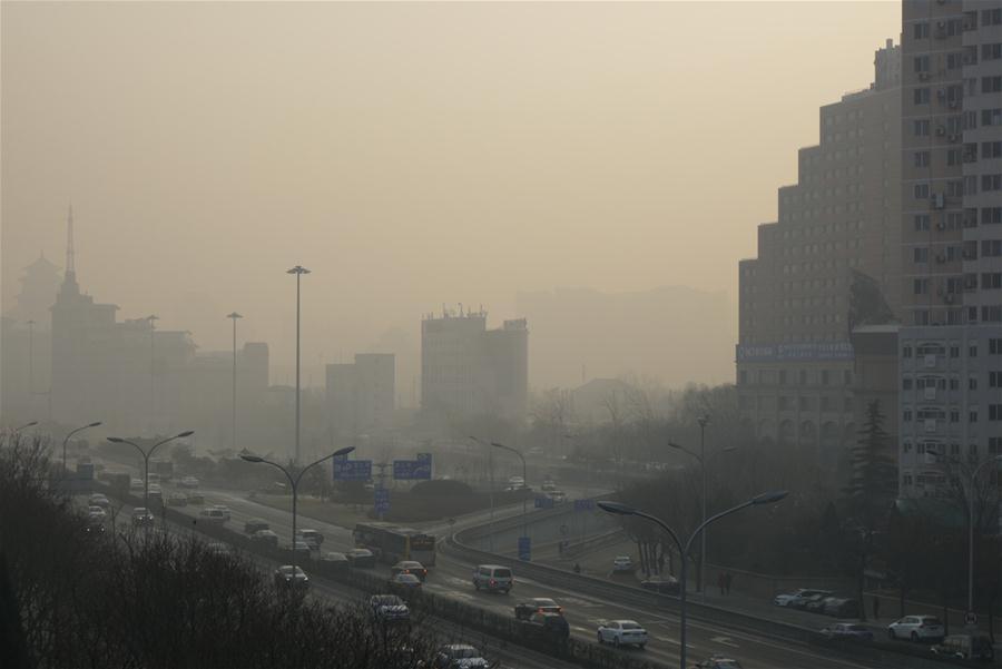 Pic de pollution dans le nord de la Chine