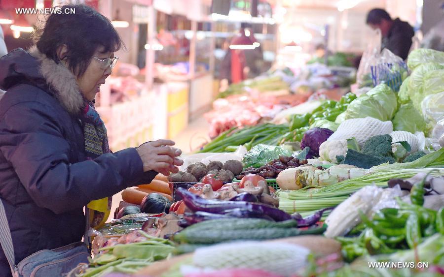 Chine : les prix à la consommation en hausse de 2% en 2016