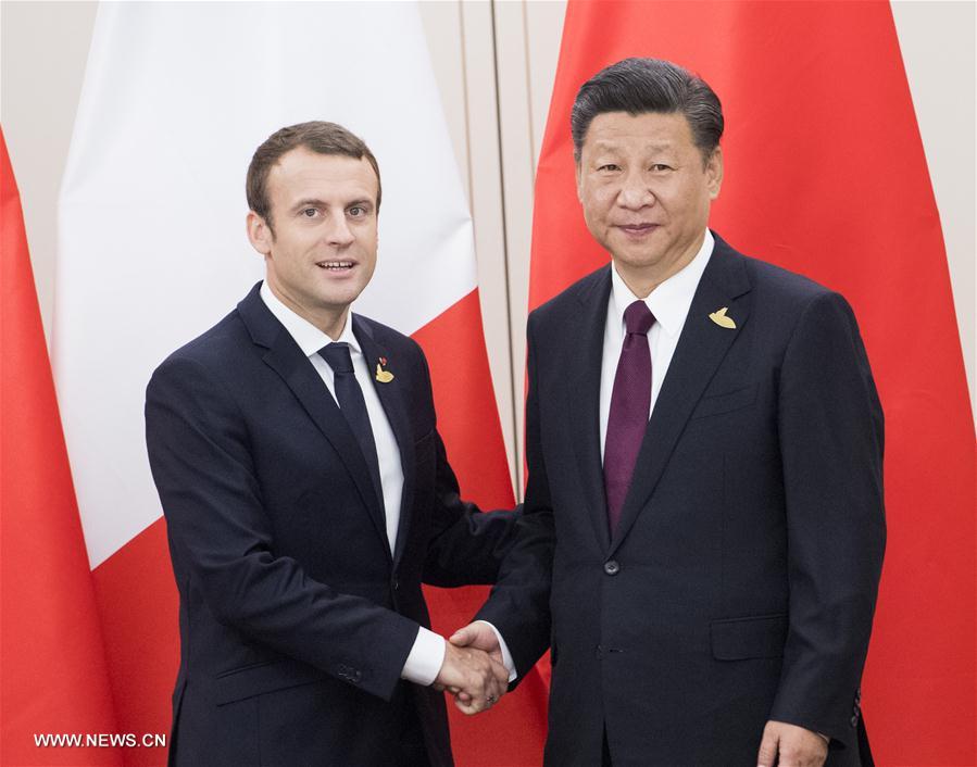 Xi et Macron s'entendent pour promouvoir la coopération Chine-France