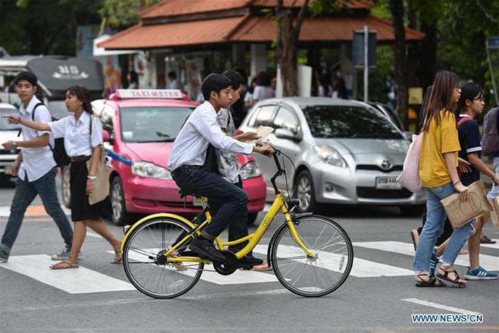 Ofo s'implante en Tha?lande