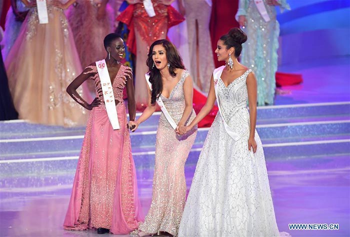 Miss Inde élue nouvelle Miss Monde 2017 