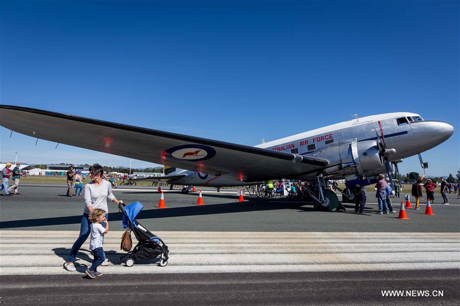 Forte affluence à la journée portes ouvertes de l'aéroport de Canberra