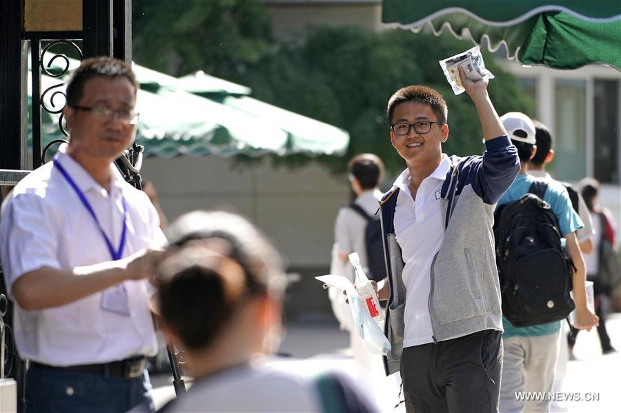 Chine : coup d'envoi du Gaokao, l'examen d'entrée à l'université