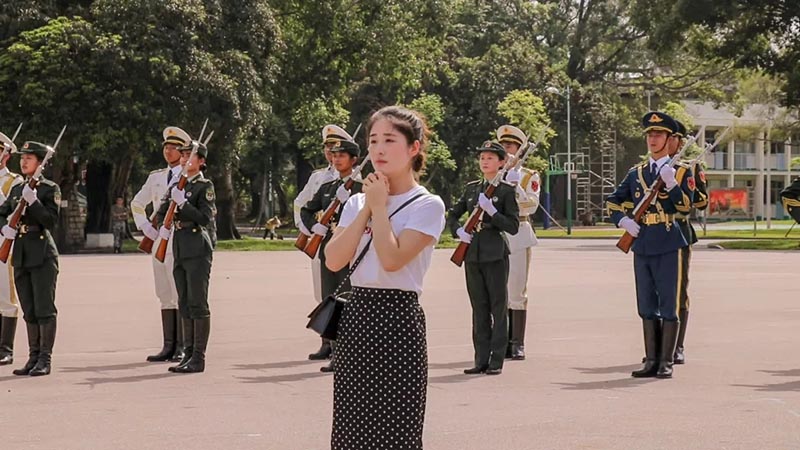 La très romantique demande en mariage d'un soldat en garnison à Hong Kong