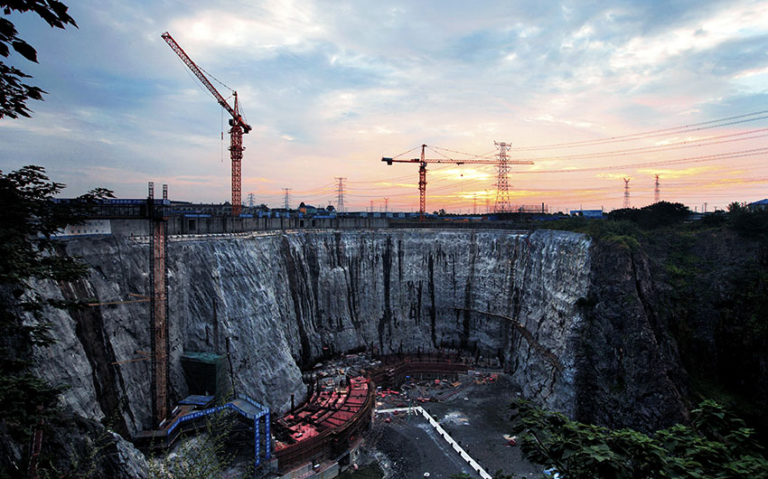 Ouverture du premier h?tel souterrain au monde à Shanghai