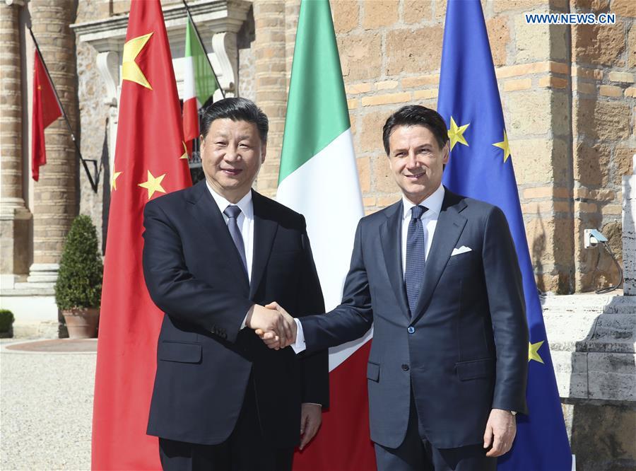 Xi Jinping et Giuseppe Conte discutent du renforcement des relations sino-italiennes dans une nouvelle ère