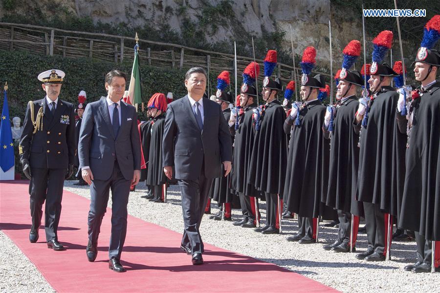 Xi et Conte entendent faire entrer les liens sino-italiens dans une nouvelle ère