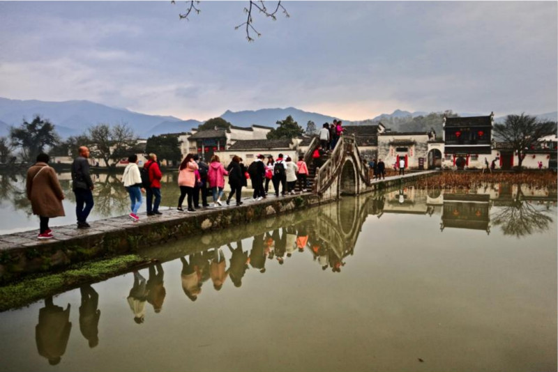 Un site chinois de l'UNESCO atteint sa haute saison touristique plus t?t que d'habitude