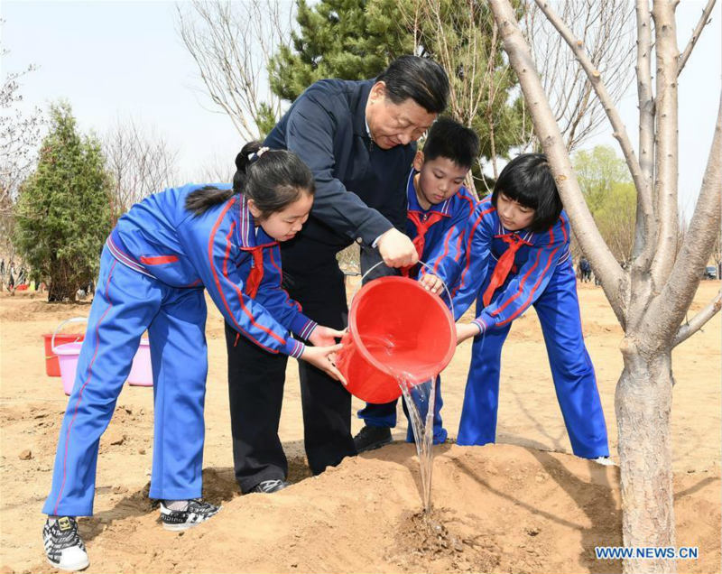 Xi Jinping insiste sur une large participation à la promotion du reboisement