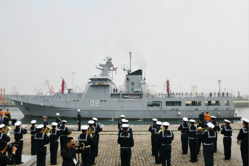 La Chine célèbre le 70e anniversaire de la fondation de sa marine 