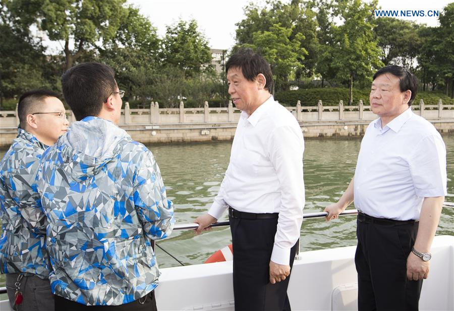 Le législateur suprême chinois inspecte la mise en application de la loi sur le contr?le de la pollution de l'eau