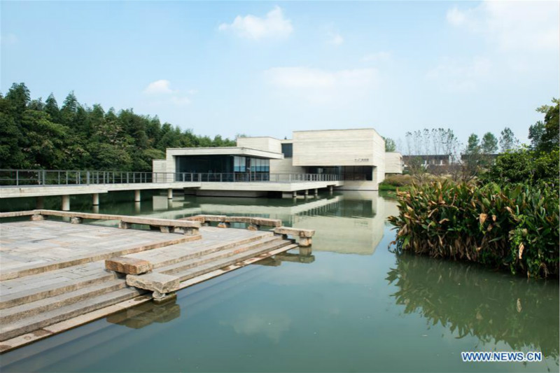 Paysage de Wuzhen dans l'est de la Chine