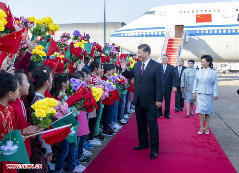 Le président chinois se dit fier des réalisations et des progrès de Macao