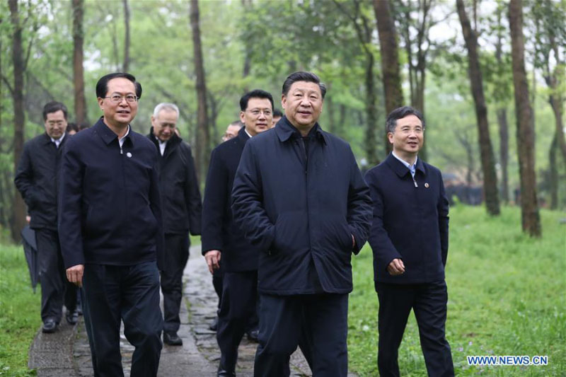 Xi Jinping inspecte la conservation des zones humides et la gestion urbaine à Hangzhou