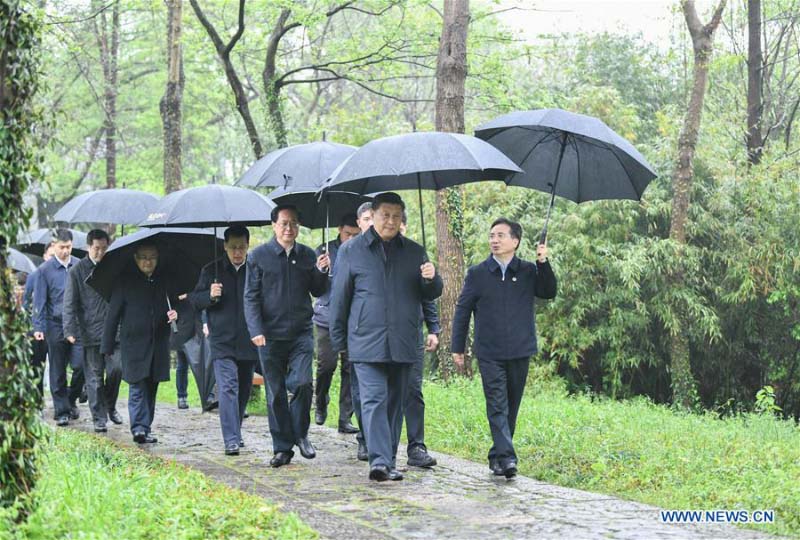 Xi Jinping inspecte la conservation des zones humides et la gestion urbaine à Hangzhou