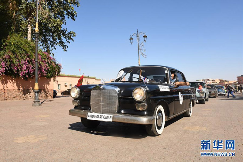 Le Salon de la voiture classique de Marrakech