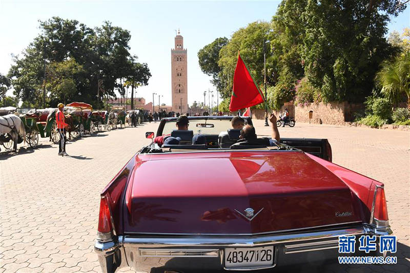 Le Salon de la voiture classique de Marrakech