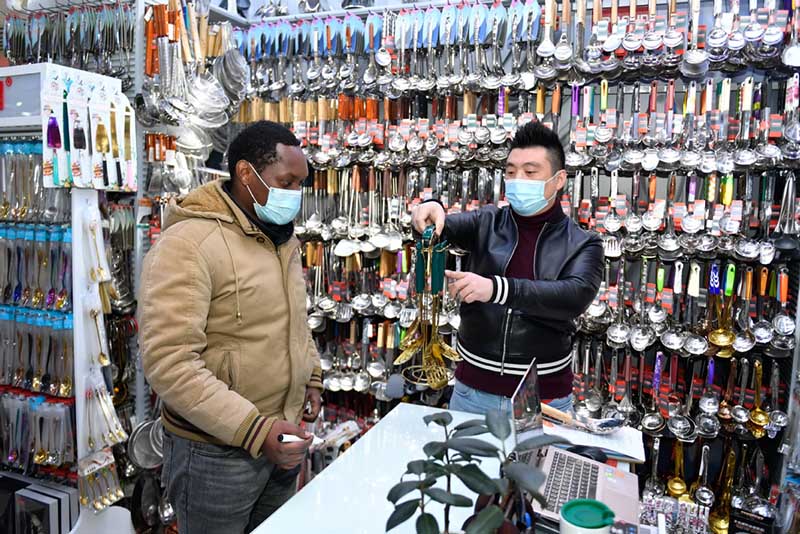 Le commerce extérieur est toujours florissant au ? supermarché mondial ? Yiwu