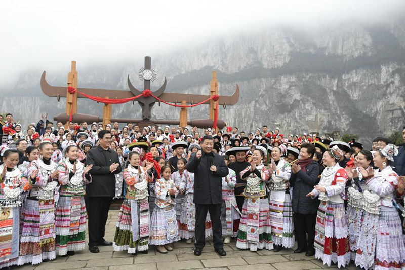 Xi Jinping inspecte le Guizhou à l'approche du Nouvel An chinois