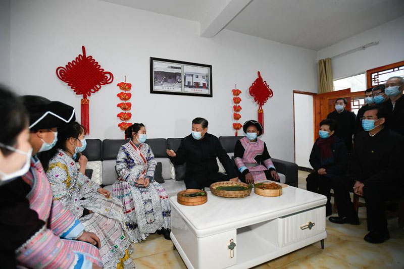 Xi Jinping inspecte le Guizhou à l'approche du Nouvel An chinois