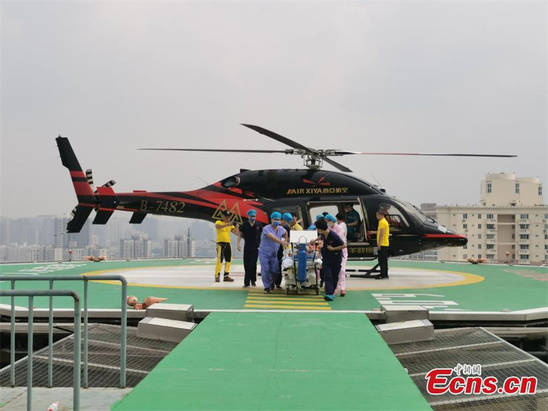 Des patients transférés d'un h?pital inondé à Zhengzhou