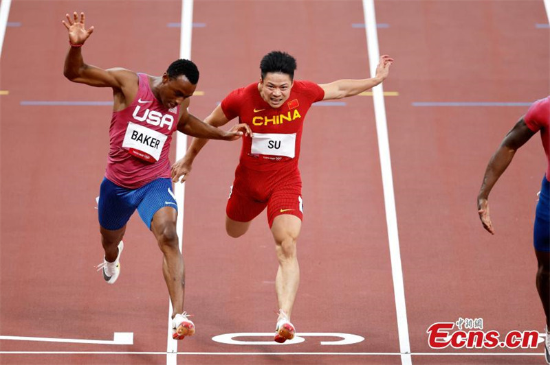 Le Chinois Su Bingtian entre dans l'histoire en terminant 6e de la finale du 100 m hommes des JO de Tokyo