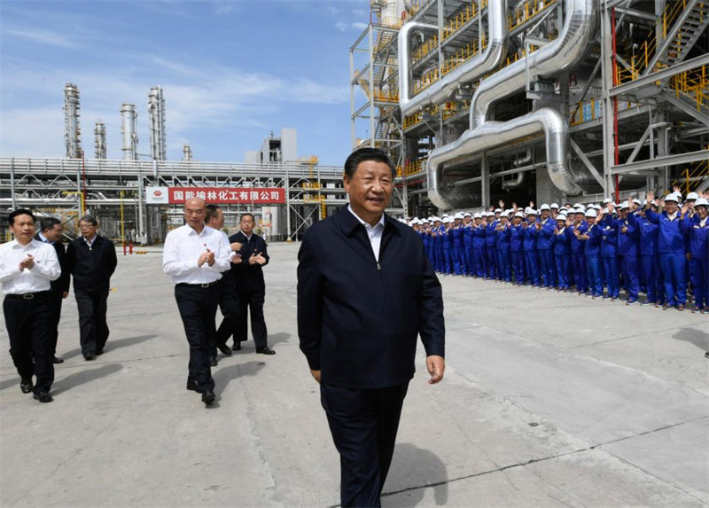 Xi Jinping inspecte la province chinoise du Shaanxi