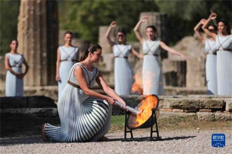 Début réussi pour les Jeux olympiques d'hiver de Beijing dans l'ancienne Olympie, en Grèce