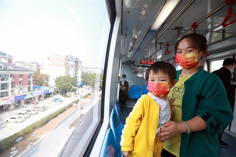 Wuhu inaugure sa première ligne de monorail